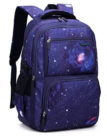 Galaxy Print - Mochila escolar para niño