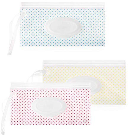 3 Stück Feuchttücheretui für Babytücher, wiederverwendbare Feuchttücher-Etui, Reise-Feuchttücher-Etui für Babytücher, persönliche Feuchttücher, Reisen, Outdoor