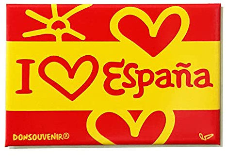 SPAIN FRIDGE MAGNET. MODEL: I LOVE SPAIN