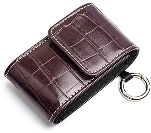 HEALLILY Fingerspitzen-Sauerstofftragetasche Oximeterbeutel Tasche zur Drucküberwachung Impuls Fall Aufbewahrungstasche -Tasche Oximetertasche aus Leder tragbar Schutztasche Hülse