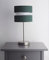Table Lamp with Layer Fabric Light Shade Forest Green