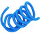 Melko Tuyau de piscine Ø 32 mm, tuyau de 6,6 m, tuyau d'aspiration bleu, flexible en spirale, pour piscine, étang