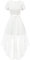 Wedtrend Kleid Frühling Abschlusskleid Weiss Hochzeit Kleid Damen Cocktailkleid Kurz WT0209 White M