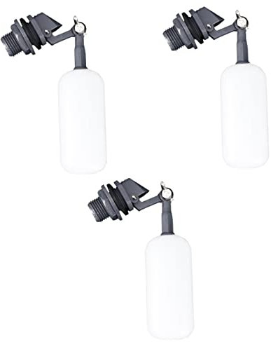 VILLFUL 3pcs Saltwater Tank Stuffing Miro Humidifiers Pool Filler Float Valve Garden Hose Connector Hose Nozzle Shunt Sink Water Water Valve Float Valve Tool White Mini