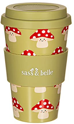Sass & Belle Mushroom Travel Coffee Cup