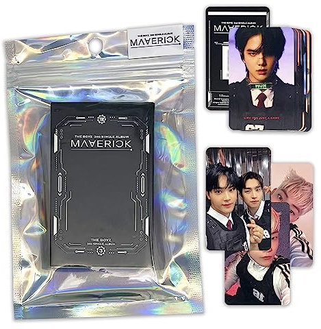 THE BOYZ - 3rd Single Mini ALBUM [MAVERICK] (PLATFORM ALBUM - DOOM VER.) Case + Mini Card(QR Type) + Selfie Photocard + Unit Photocard + Official Photocard + Digital Contents + 2 Pin Button Badges