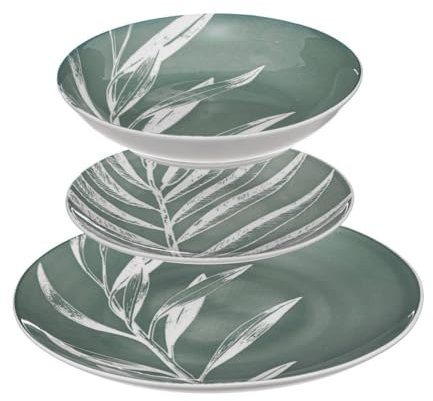 SG Secret de Gourmet Vaisselle 18 pièces green h vert