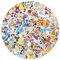 100 PCS Sticker Kinder, Sticker Mädchen Sticker Prinzessin Cartoon Aufkleber Vinyl Wasserfest ästhetisch für Skateboard Gitarre Laptops Scrapbook Fahrrad Koffer für Teenager Jungen Mädchen Erwachsene