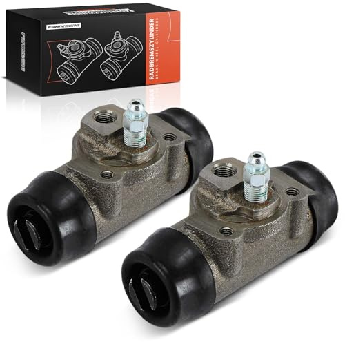 Frankberg 2x Radbremszylinder Bremszylinder Hinterachse Replace# 4755035190 | Kompatibel mit Toyota Hilux V N10 N11 N8 N9, Hilux VI N1, Hilux VII Pick-up N1 N2 N3, 4 Runner N13, VW Taro; M10X1, Gusseisen