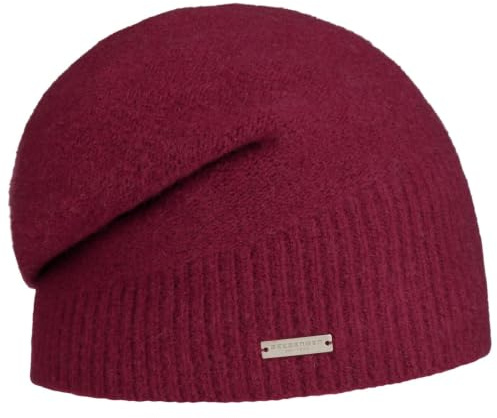 Seeberger Ribbed Edge Headsock Walkmütze Wollmütze Beanie Damenmütze Damen - Herbst Sommer Frühjahr Winter Frühling-Sommer Herbst-Winter
