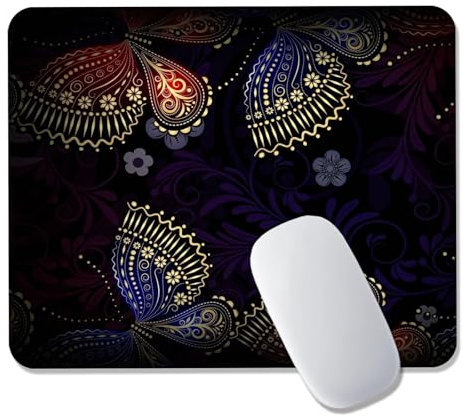 TUOLISG Tapis de souris de jeu 240 x 200 - Petit tapis de souris avec motif - Pour bureau et jeu - Améliore la précision et la vitesse - Dessous en caoutchouc - Cadeau pour enfants et joueurs -