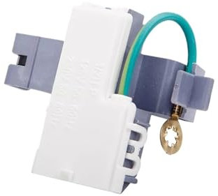 FHAJKTJB El Interruptor de la Cubierta de la Puerta de la Lavadora es Adecuado for lavadoras Kenmore, Whirlpool, Maytag y WP8318084