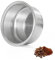 51mm Kaffeesieb Filterkorb Espresso Sieb - 2 Tasse Edelstahl Kaffeefilter kompatibel mit Delonghi Espressomaschine, Siebträger Zubehör (Nicht geeignet für Delonghi Dedica EC685 & EC680)