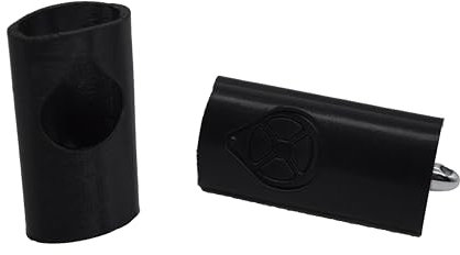 Schutzhülle passend für Hörmann Handsender Gehäuse Cover Case Schutz der Modelle HSE2-, HSE4-, HS5-868-BS (Schwarz)