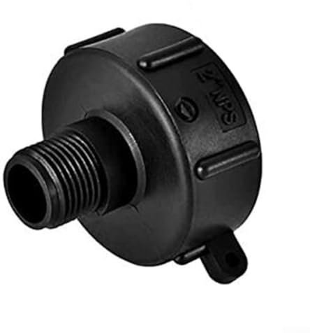 Strapazierfähiger HDPE-IBC-Tankadapter, 2 feine Thrd, 2 NPTx Gartenschläuche