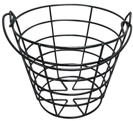 Golfballkorb aus Metalldraht - Metall Range Korb, Golfballbehälter aus Metall | Tragbarer Golfballkorb, Golfball Container mit Griff, Balltrageeimer für Garten, Driving Range, Golfplatz Country Club