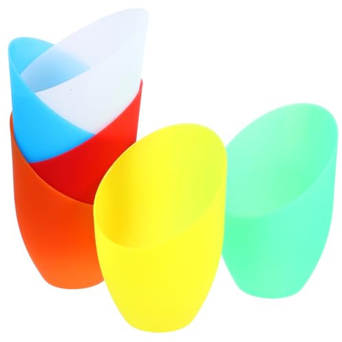 STOBOK 6 Stück Lampenschirme Kunststoff 42mm Öffnung Pferdehufe Form Lampenabdeckung Innenbeleuchtungszubehör Für Steh Wand Und Tischlampen Mehrfarbig