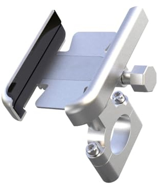 KJLVGXVBN Motorrad-CNC-Lenker-Spiegel-Handyhalterung mit GPS-Ständer, für Suzuki SV650 SV 650 SV650S SV 650S S 1999-2009