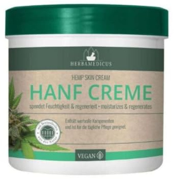 Herbamedicus Hanf Creme, Vegan, 250 ml