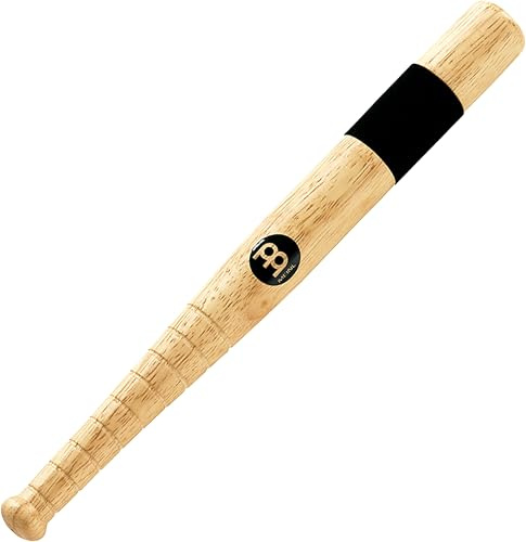 Meinl Percussion Cowbell Beater - Beater for Cowbell Instrument - Padded Strike Surface - Length 27 cm - Siam Oak, Natural (COW2)