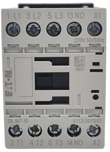 Eaton DILM Schütz 220V ac/dc, 230 V ac/dc-Spule, 3-polig 3.5 kW Motorsteuerung, Umkehrend 1-Hilfskontakte
