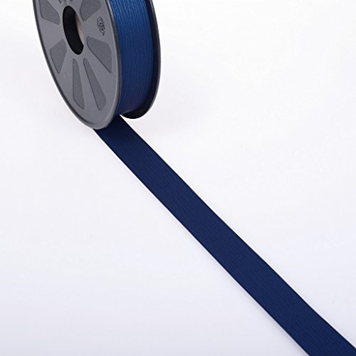 Wetterfestes Polyband mit Holzmaserung - blau - 25 mm - 91 m Rolle - 798025 85 (0,22€/m)
