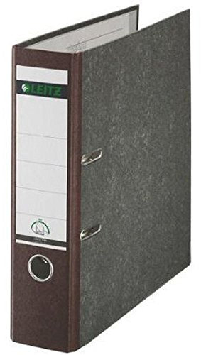 20x Leitz Ordner 1080-50-75 A4, Wolkenmarmor, 80 cm Rücken (braun)