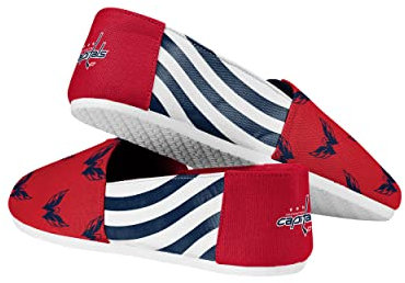 NHL Philadelphia Flyers Damen Canvas Stripe Schuhe, S (38-39), Schwarz