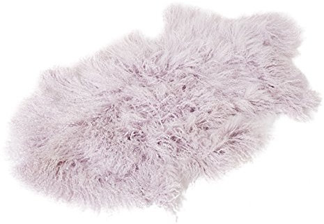 Reissner Lammfelle Naturform Tibetlammfell TP2 100x55cm Farbe hell lila (Tops) JAY103