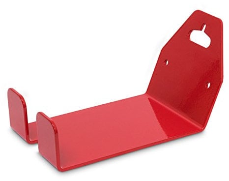 4x Fahrradhalterung, Aufhängen am Pedal, Fahrradhalter zur Wandmontage, Bis 20 kg, Auflagefläche B x T: ca. 10 x 14,5 cm