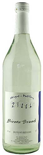 Birnen-Brand 40% in der günstigen 1 Liter Flasche aus vollreifen Birnen mit einem verführerischen Duft