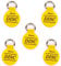 5X Non Marking 30mm Adhesive Disc Plate Hangers