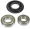 SPARES2GO Drum Bearing & Oil Seal Kit for Hotpoint BWD 12 Washing Machine (Type: 6205z and 6206z)