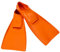 Flipper SwimSafe 1180 - Schwimmflossen für Jugendliche und Erwachsene, in der Farbe Orange, Größe 40 – 41, aus Naturkautschuk, als Schwimmhilfe für unbeschwerten Schwimm- und Badespaß