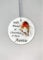 DF Auntie Robin Glass Christmas Tree Hanging Plaque/Decoration Memorial Xmas Tribute