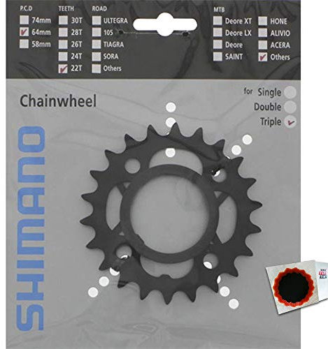 SHIMANO Kettenblätter ACERA FC-M391 22 Zähne 64mm Stahl f. 44-32-22 Zähne sz