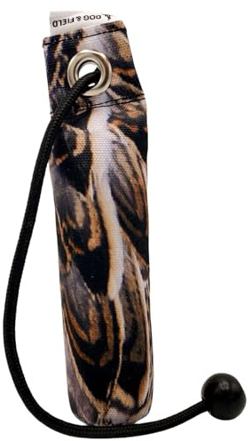 The Original Clone® Realistic Game Bird Dog Training Dummies - Canvas Dummy With HD Feather Print For Gundog & Puppy Training - Retrieval Gundog Training Equipment (100g Snipe Dummy)