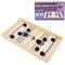 JOYUE Katapult Brettspiel, Fast Sling Puck Game Tragbares Eisball-Kampfspiel, Bouncing Hockey Brettspiel, Tisch Slingshot Brettspiel, Spiel Stoßstange Schach, Desktop-Spiel für Kinder & Eltern-Kind