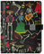 A5 Notizbuch Binder Journal – Tanzende Skelette Tag der Toten Dia Los Muertos Reise Dairy lose Blätter mit 6 Ringen, nachfüllbarer Notizblock für Terminplaner, Zeichnen Reisende