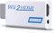 TFR Wii to HDMI Converter, convertisseur Adaptateur vidéo Full HD 1080P avec Audio 3,5 mm et Sortie HDMI, Prend en Charge Tous Les Modes d'affichage Wii -Blanc