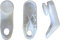GANCI SCORREVOLI RINFORZATI per Tende Con Binario estensibile a Ricambio tenda in plastica Bianchi SCORRITENDA americano UNIVERSALI ORIGINALE VALIANT STANLEY SWISH KIRSH ACRIMO PEZZI 50 (50)