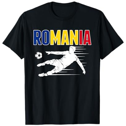 Rumänien Fußball-Fans Trikot – rumänische Fußball-Fans T-Shirt