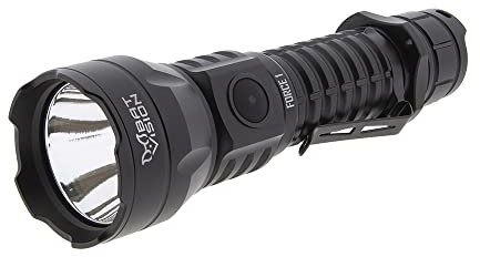 BAT VISION Force One Kit Linterna LED Táctica Largo Alcance con Haz de Luz Cerrado