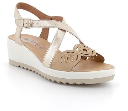 ENVAL SOFT Damen D.calypso Enval Keilsandale, Laminierter Sand, 38 EU
