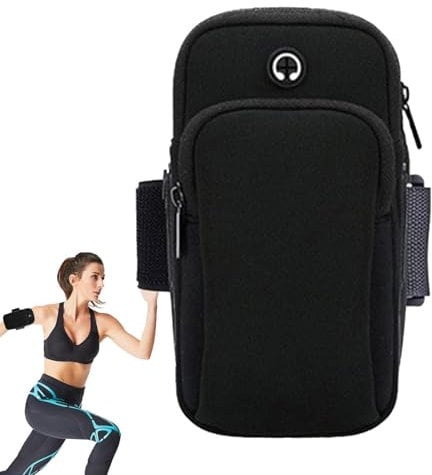 Running Arm Strap | Water Resistant Arm Cell Phone Holder For Men,Water Resistant Arm Band For Fitness, Phone Holder For Running, Running Arm Bands For Cell Phone For Runners, Fitness, Jogger