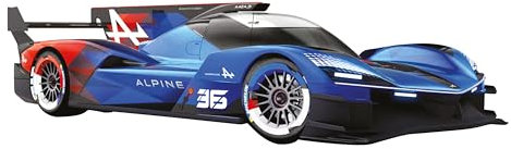 TURBO CHALLENGE - Alpine A424 Hypercar - Offizielle Lizenz - 099236 - Ferngesteuertes Auto - Blau - 1/24 - Fahrbereit - Kunststoff - Kinderspielzeug - Geschenke - Offizielle Lizenz - Ab 6 Jahren