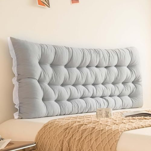 Bettkeilkissen Full/King/Queen/Single Size – Große Rückenlehne Lendenwirbelstütze Kissen zum Lesen & Sofa – Kopfteilkissen
