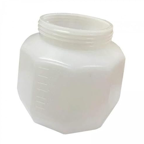 FytStycale 2 Contenitori per Spruzzatore di Vernice, Serbatoio di Vernice da 1000 Ml, per Vernice Spray Fai da Te da Parete