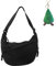 FTEAEYJLH Leichte Umhängetasche Aus Nylon Für Damen – Modische Umhängetasche Mit Mehreren Taschen Für Unterwegs (Black)