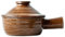 Microwavable Stone Cooker, 300ml Ceramic Stoneware Cooker, Pottery Microwave Bakeware Dish, Ceramic Stoneware Microwave